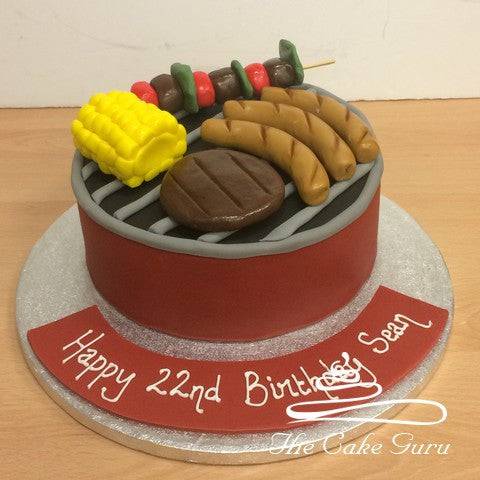 BBQ Grill Cake