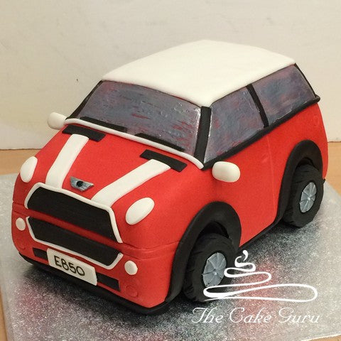 Red Mini Carved Cake
