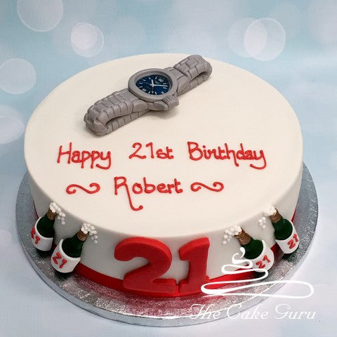 Wristwatch Birthday Cake