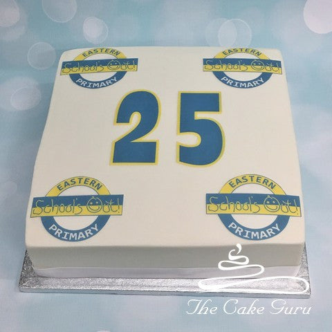 25th Anniversary Cake