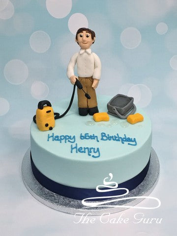 Jet Washer Birthday Cake