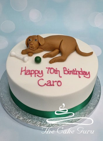 Hungarian Vizsla Pet Dog Cake