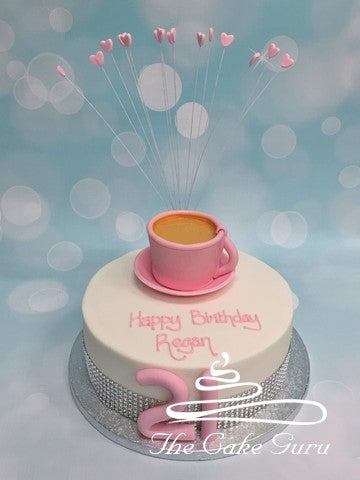 Cup Of Tea Birthday Cake
