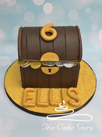 Treasure Chest Birthday Cake