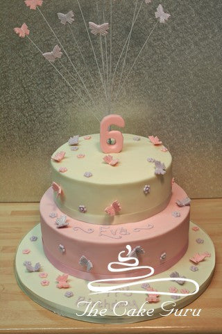 Butterfly Birthday Cake