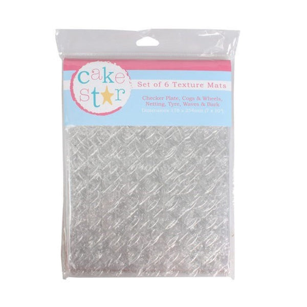 Cake Star Set of 6 Texture Mats