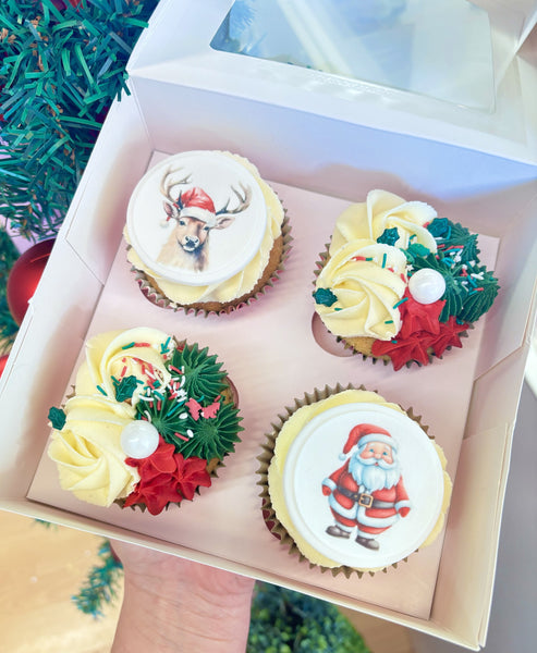 6 Box of Christmas Cupcakes