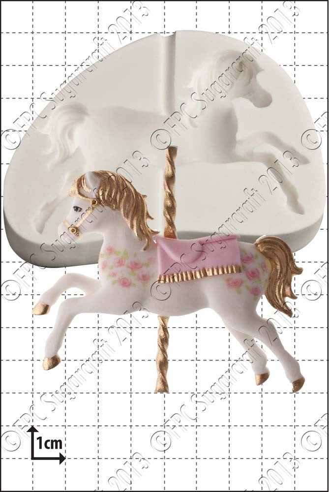 Carousel Horse Silicone Mould