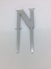 Individual Letter Acrylic Cake Toppers - N