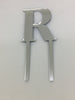 Individual Letter Acrylic Cake Toppers - R