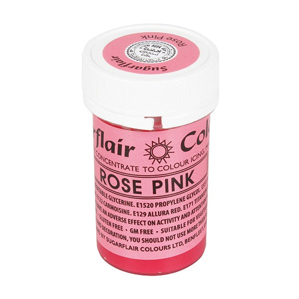 Sugarflair Rose Pink Paste, 25g
