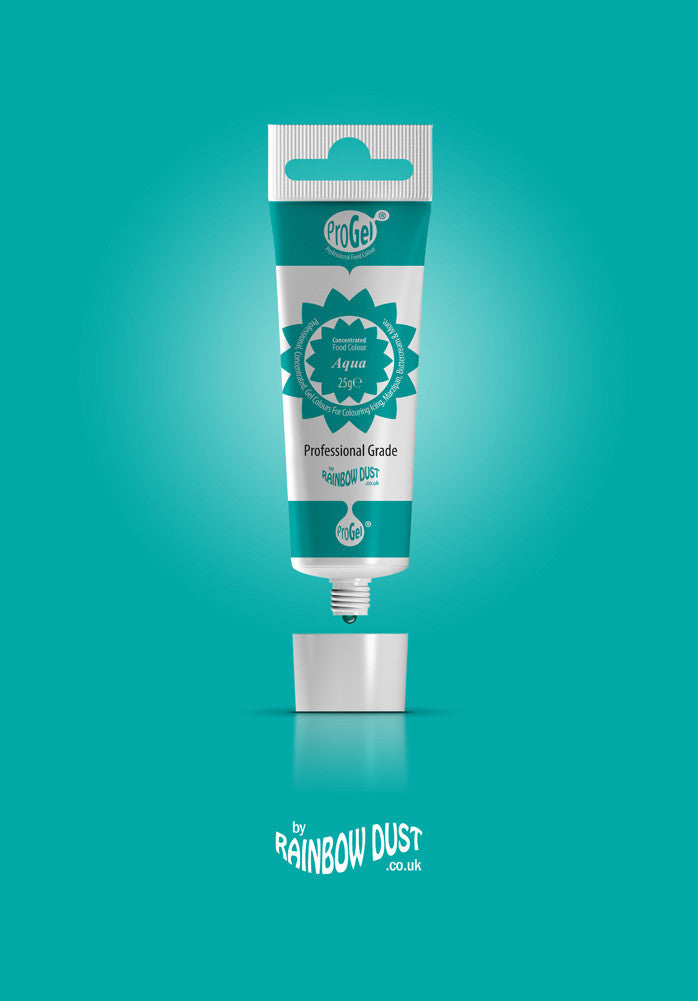 Rainbow Dust ProGel® Concentrated Food Colour Aqua