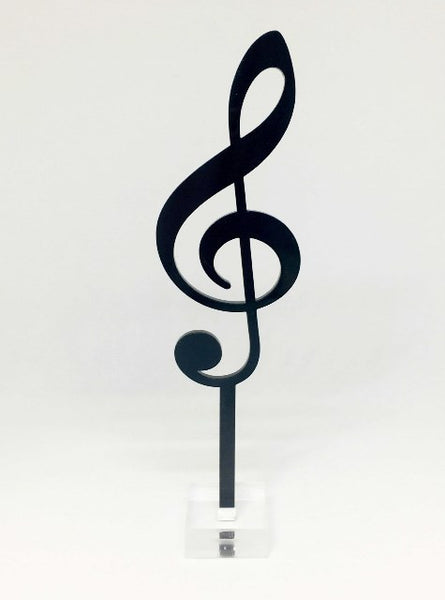 Treble Clef Acrylic Cake Topper