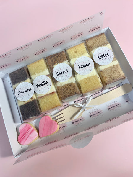 Wedding Cake Sample Boxes