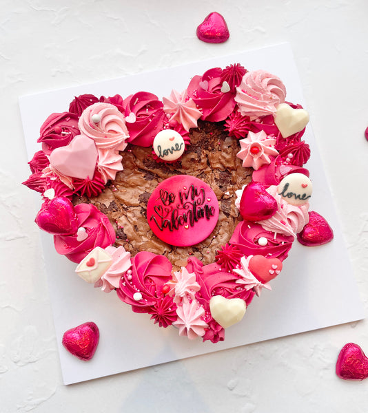 Chocolate Brownie Heart