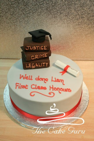 Criminology Graduate Cake