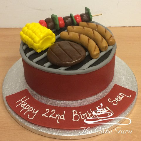 BBQ Grill Cake