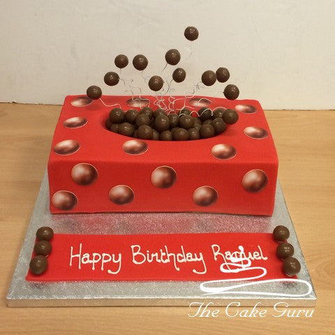 Malted Chocolate Box Cake
