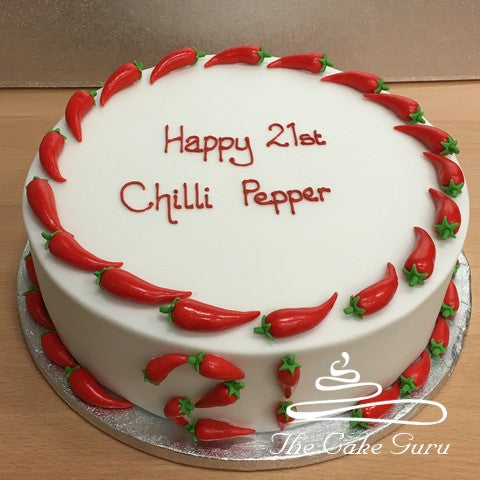 Chilli Peppers Cake