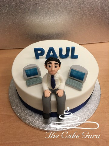 Computer Specialist Cake