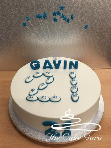 Rugby Fan Birthday Cake