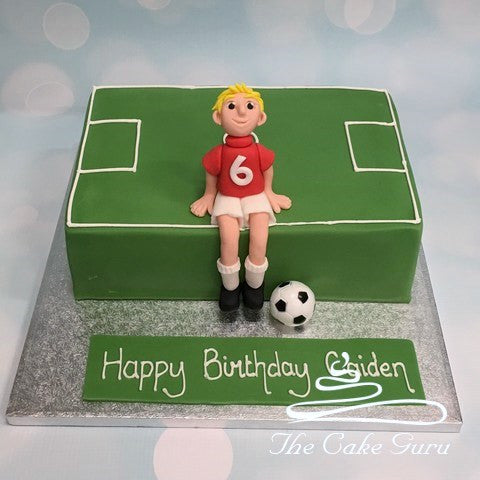 Football Fan Birthday Cake