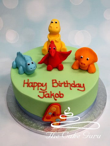 Dinosaur Pals Birthday Cake