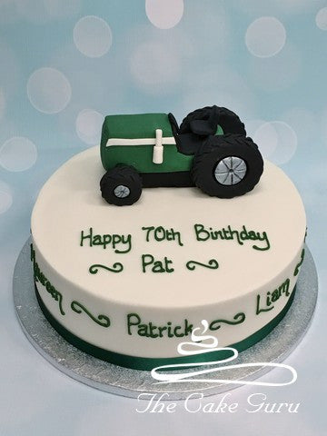 Vintage Tractor Cake