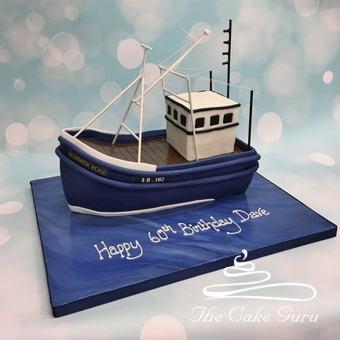 Fishing Trawler Cake