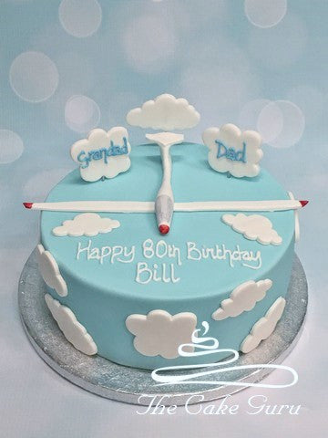 Glider Birthday Cake