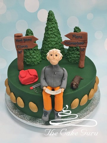 Mountaineer Birthday Cake