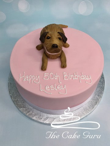 Border Terrier Birthday Cake