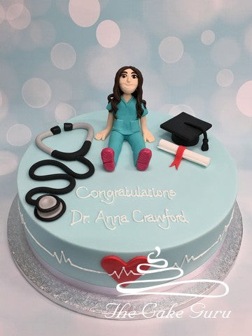 Graduation Cake for a Doctor 