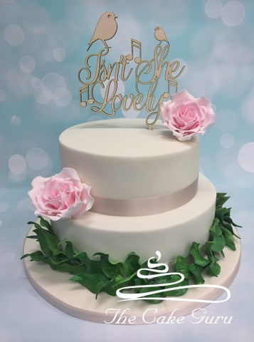 Floral Baby Shower Cake
