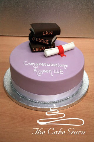 Law Graduate Cake
