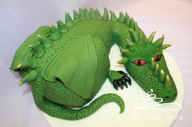 Dragon Carved Cake