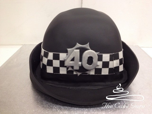 Policewoman's Hat Cake