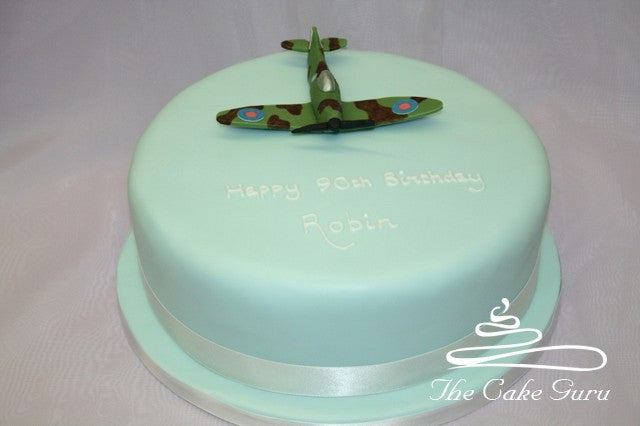 Spitfire Birthday Cake