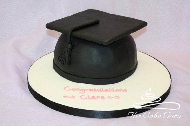 Graduation Cap Carved Cake
