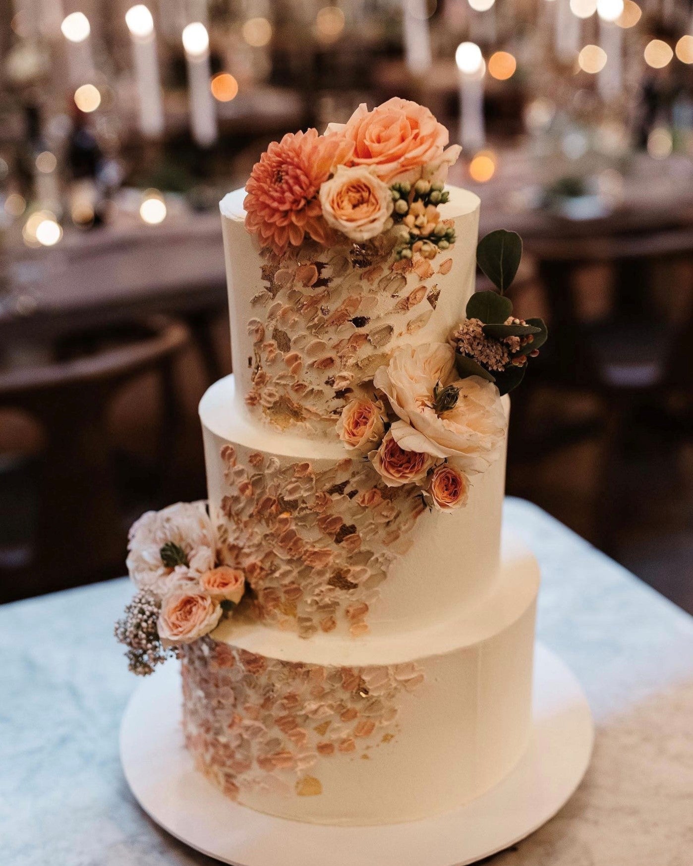 Textured Buttercream Wedding Cake Wedding Cake Quotes For 45 Guests In Textured Buttercream Wedding Cake Wedding Cake Quotes For 45 Guests In