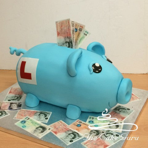 Piggy Bank Cake