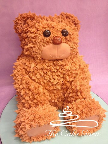 Seated Teddy Bear Cake