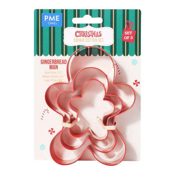 PME Gingerbread Man Cookie Cutter Set