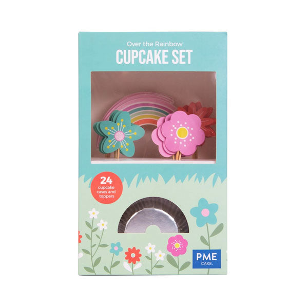PME Cupcake Set - Over The Rainbow