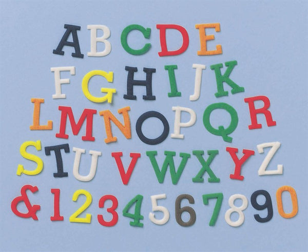 FMM Alphabet and Number Upper Case Tappit Set