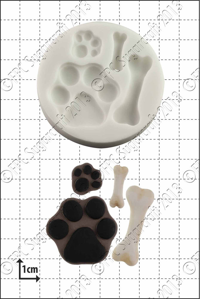 FPC Paws and Bones Mould
