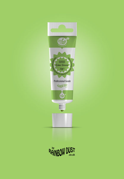 Rainbow Dust ProGel® Concentrated Food Colour Lime Green
