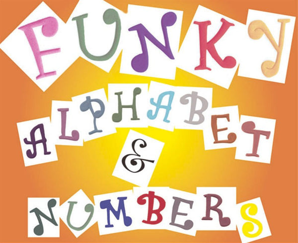 FMM Funky Alphabet and Number Tappit Set