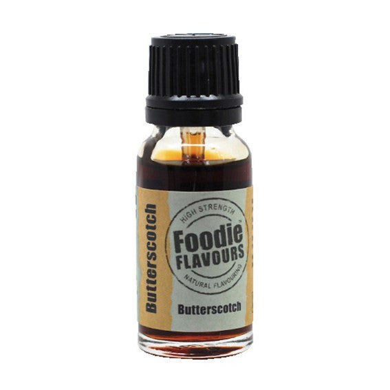 Foodie Flavours Butterscotch Natural Flavouring 15ml
