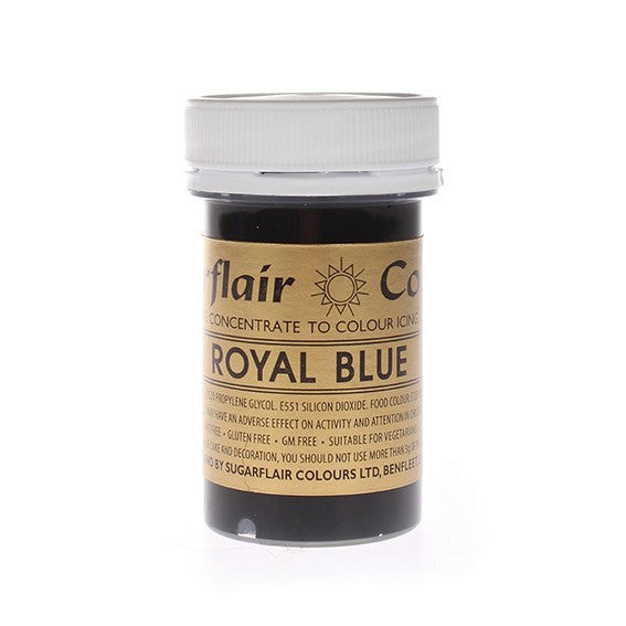 Sugarflair Paste Colours - Royal Blue - 25g